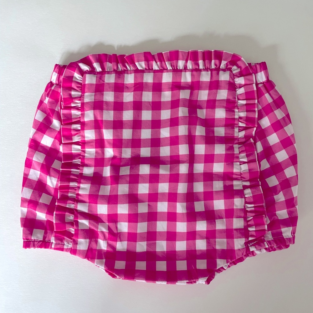 Jacadi Baby Girl Set in White and Pink - Picture 3 of 8